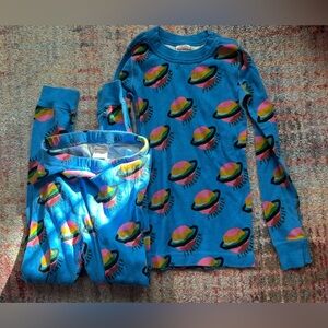 Hanna Andersson Long John Stargazer Pajama Set